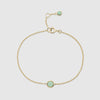 Bilbao Birthstone Gold Vermeil Bracelet