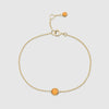 Bilbao Birthstone Gold Vermeil Bracelet