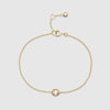 Bilbao Birthstone Gold Vermeil Bracelet