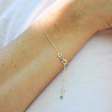 Mini Manhattan Freshwater Pearl and Sterling Silver Bracelet