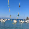 Necklaces & Pendants - Hampton Multi Emerald & Gold Vermeil Necklace