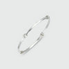 St Ives Sterling Silver Knot Bangle