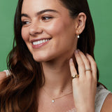 Mini Manhattan Freshwater Pearl and 18ct Gold Vermeil Necklace