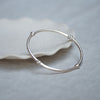 St Ives Sterling Silver Knot Bangle