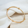 St Ives Gold Vermeil Knot Bangle