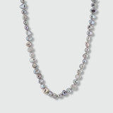 Alderley Grey Pearl and Sterling Silver Necklace
