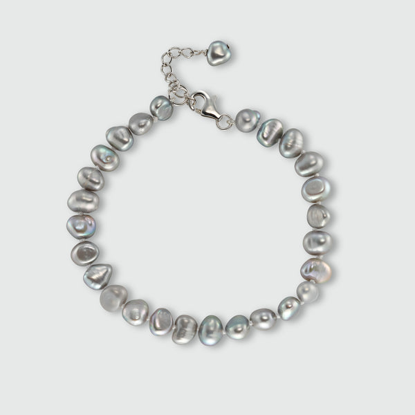 Alderley Grey Pearl & Sterling Silver Bracelet