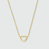 Verona Gold Vermeil Love Heart Necklace