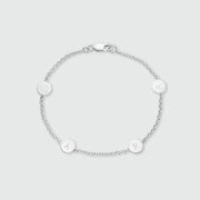 Westwick Sterling Silver Quartet Disc Bracelet