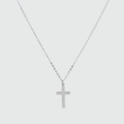 Arundel Sterling Silver Cross Pendant Necklace