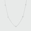 Alta Sterling Silver Multi Star Necklace