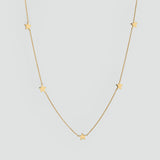 Alta Gold Vermeil Multi Star Necklace