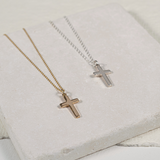 Arundel Sterling Silver Cross Pendant Necklace