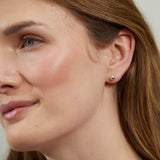 Beaufort Sterling Silver Ball Stud Earrings-Auree Jewellery