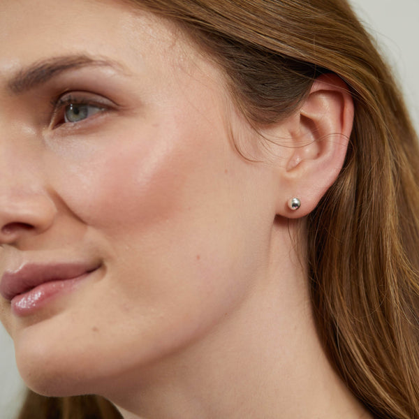 Jewellery 3 pack ball nose studs in sterling silver