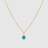 Bilbao Birthstone Gold Vermeil Necklace