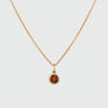 Bilbao Birthstone Gold Vermeil Necklace