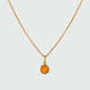 Bilbao Birthstone Gold Vermeil Necklace