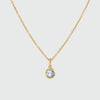 Bilbao Birthstone Gold Vermeil Necklace