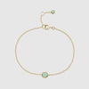Biblao Gold Vermeil Birthstone Bracelet 