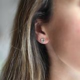 Brooklyn Blue Topaz & Gold Vermeil Stud Earrings