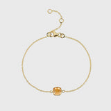 Brooklyn Citrine & Gold Vermeil Bracelet-Auree Jewellery