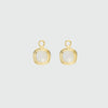 California Cushion Moonstone Interchangeable Drops