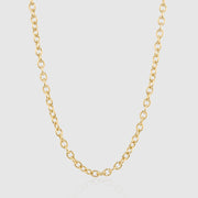 Callow Gold Vermeil Oval Link Necklace