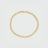 Cathcart Gold Vermeil Oval Belcher Bracelet-Auree Jewellery