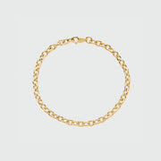 Cathcart Gold Vermeil Oval Belcher Bracelet-Auree Jewellery