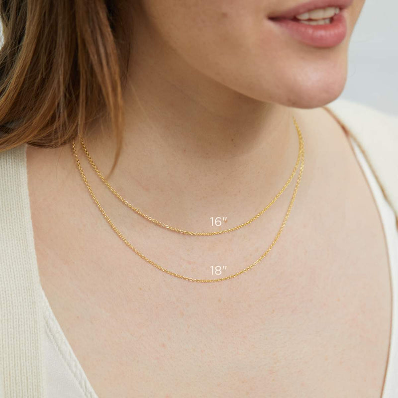 Chains - Waverley Rose Gold Vermeil Trace Chain
