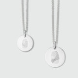 Northcote Sterling Silver Fingerprint Necklace