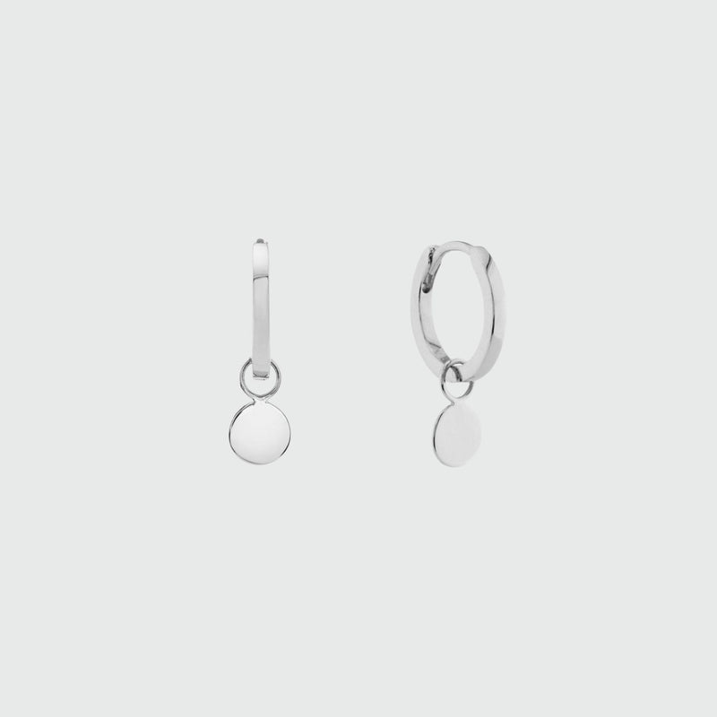 Frascati Sterling Silver Hoop Earrings