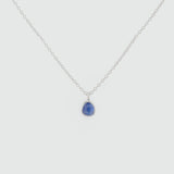 Mini Manhattan Sapphire & Silver Necklace