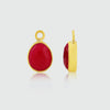 Manhattan Gold Interchangeable Gemstone Drops-Auree Jewellery