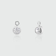Manhattan Verona Silver & Cubic Zirconia Interchangeable Drops