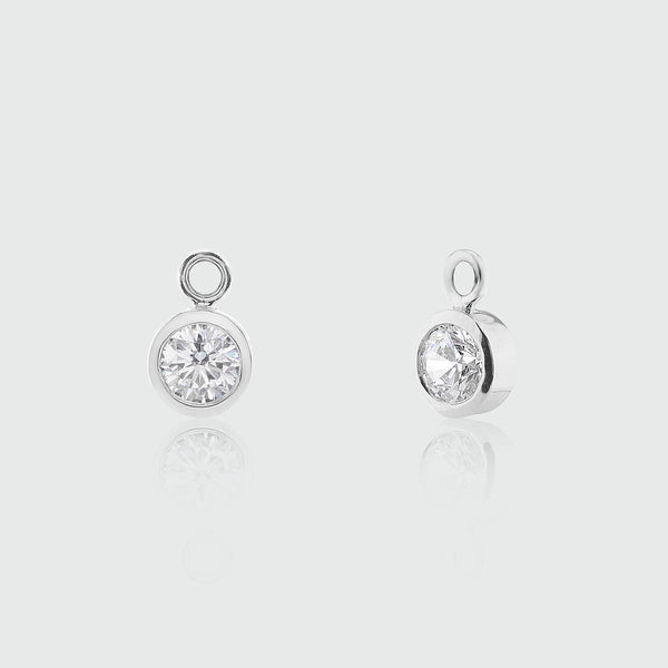 Manhattan Verona Silver & Cubic Zirconia Interchangeable Drops