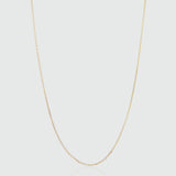 Westminster 16" 9ct Yellow Gold Fine Oval Link Chain
