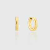 Fernshaw Mini Gold Huggie Hoop Earrings