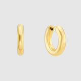 Fernshaw Mini Gold Huggie Hoop Earrings
