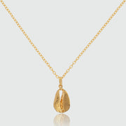 Moka Yellow Gold Vermeil Shell Pendant Necklace