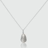 Moka Sterling Silver Cowrie Shell Pendant