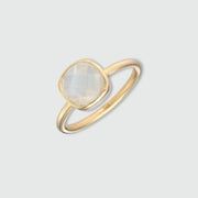 Brooklyn Moonstone Gold Vermeil Ring