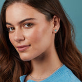 Antibes Sterling Silver & Amazonite Stud Earrings