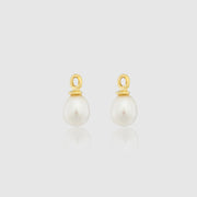 Earrings - Hampton Gold Vermeil Interchangeable Pearl Drops