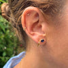 Earrings - Hampton Sapphire & Gold Vermeil Gemstone Stud Earrings
