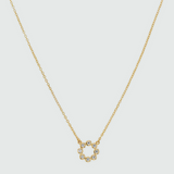 Ortigia Mini Moissanite & Gold Vermeil Necklace