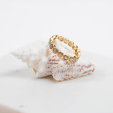 Ortigia Labradorite Gold Vermeil Ring