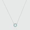 Ortigia Mini Amazonite and Sterling Silver Necklace