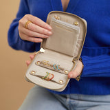 Paxos Taupe Jewellery Case-Auree Jewellery